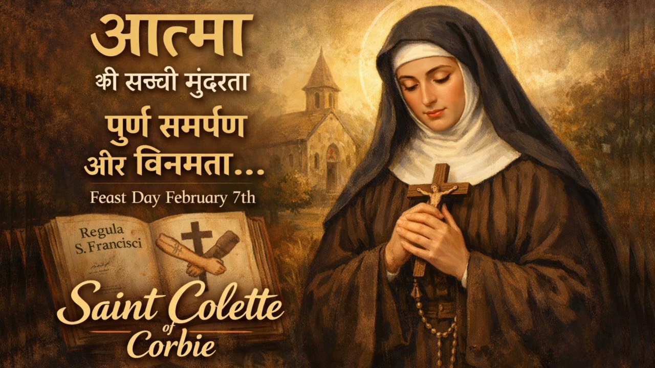 St. Colette of Corbie || प्रेरणादायक जीवन || February 7th || 