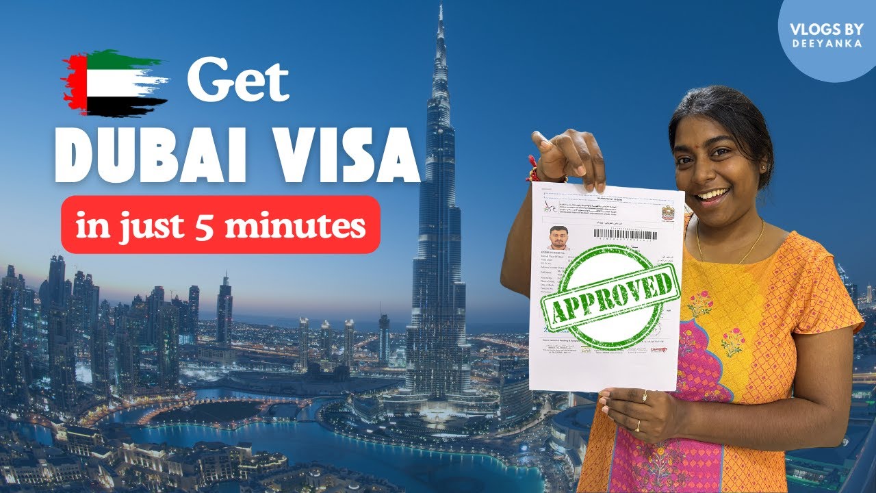 How to Apply for Dubai Tourist Visa in 5 Minutes (2024)