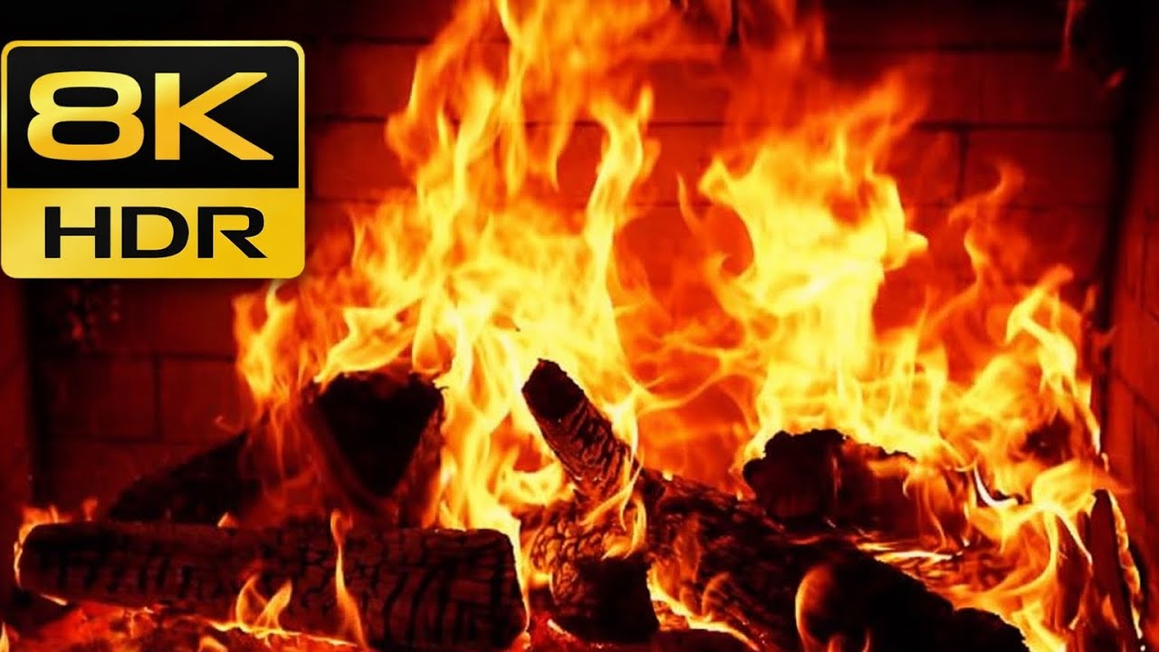 Crackling Fireplace Sounds 🔥 Deep Sleep (No Music)