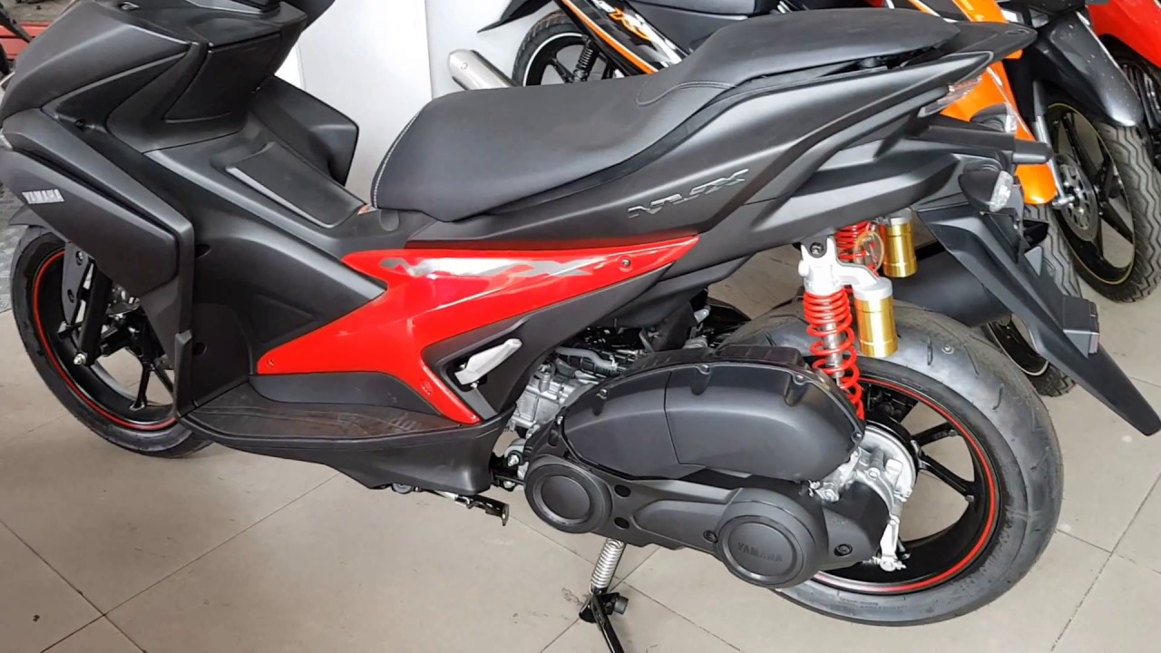 Yamaha NVX 155 | version 2018 premium | red and black color | ABS brake with smartkey