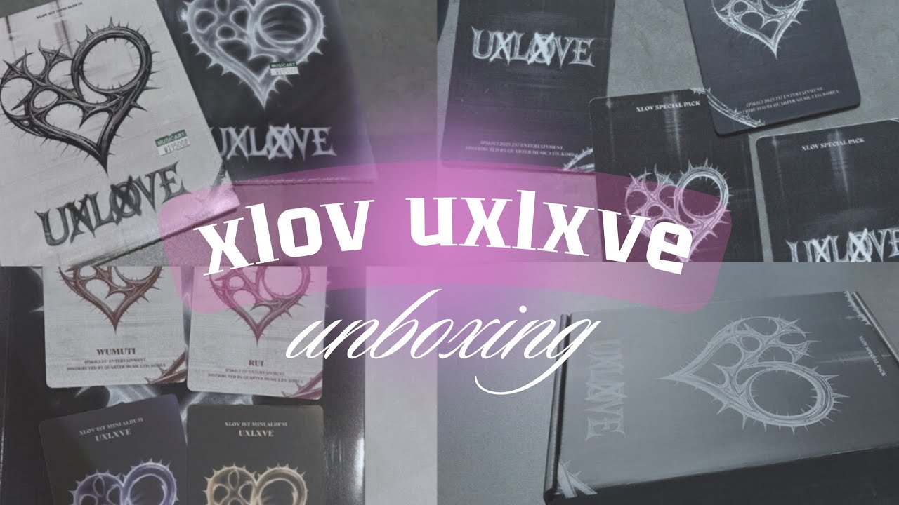 (⁎✧▽✧⁎) распаковка xlov uxlxve | n ver, o ver and special pack