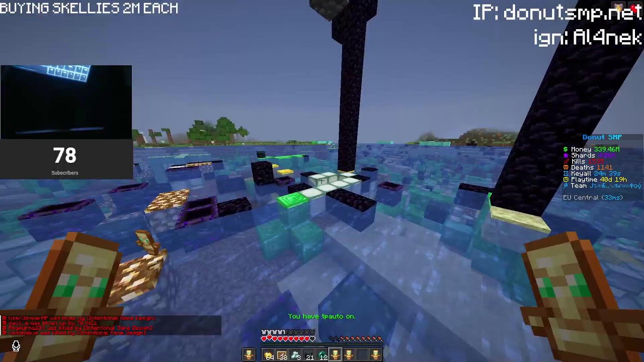 🔴DonutSMP | 1.5B ELYTRA LOOTDROP RIGHT NOW! |  DONT MISS OUT!!!🔴