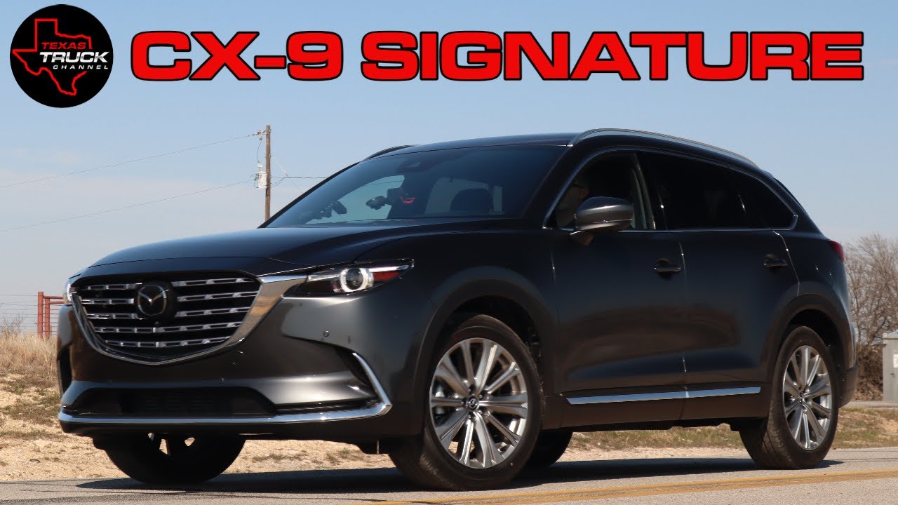 The Nicest 3 Row In Its Class // 2022 Mazda CX-9 Signature - Full Review