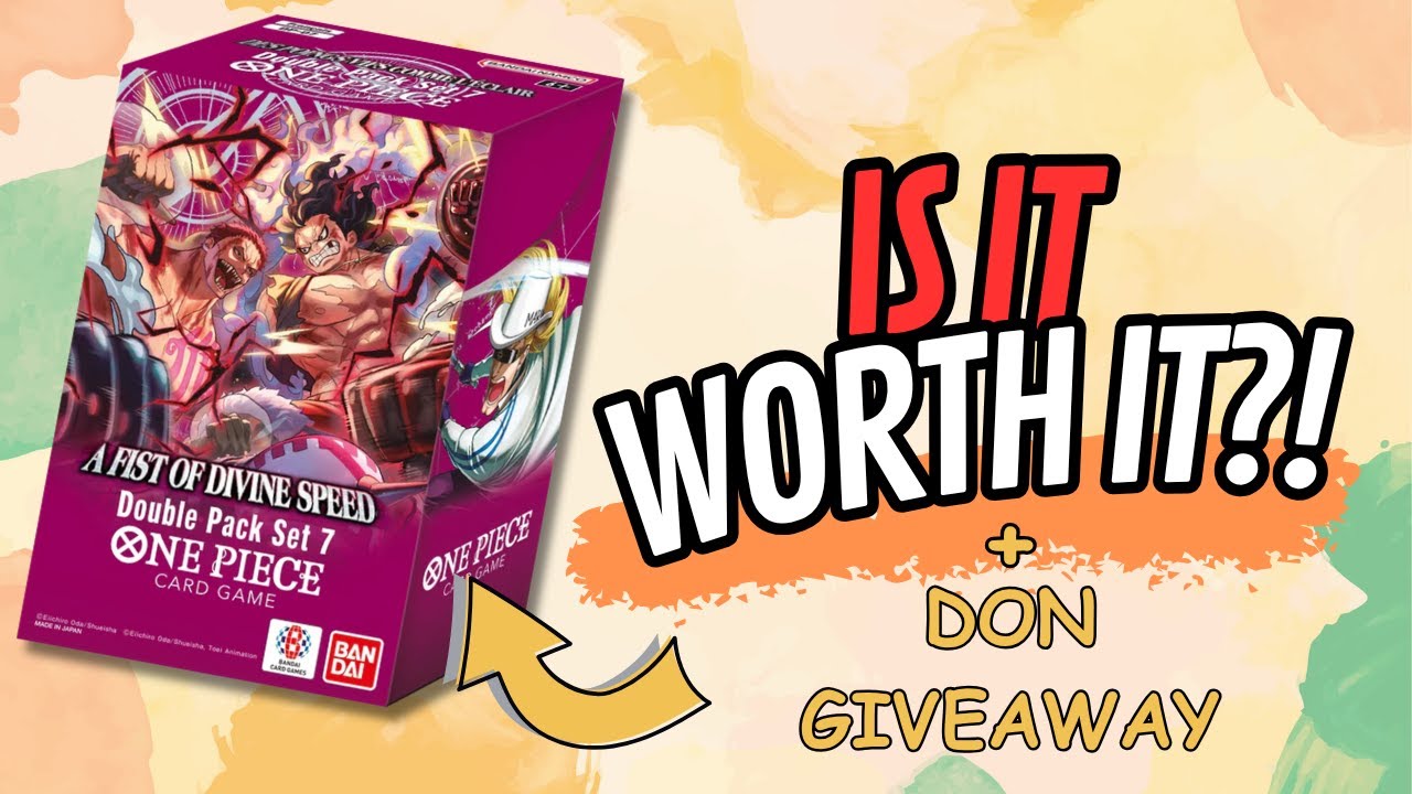 * IS THE DOUBLE PACK SET VOL. 7 WORTH IT?! * - DP-07 One Piece Card Game Review + GIVEAWAY!!