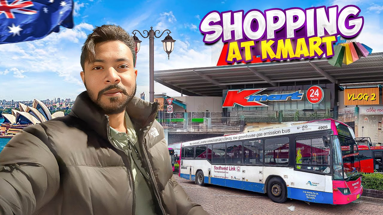 Shopping at Kmart | Lakemba to Bankstown | Sydney | Australia | VLOG 2 | 2025