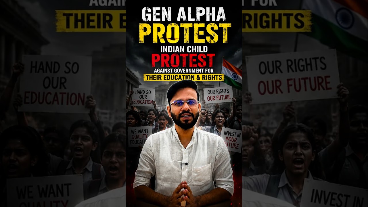 Gen Z + Alpha = POWERFUL PROTEST 🔥 #genz #shorts