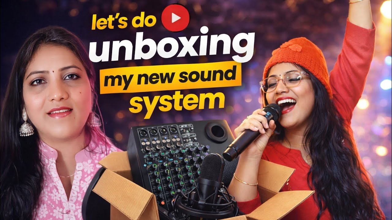 #Unboxing my #new #sound  set up under #budget  #mustwatch 👌#music #foryou #singer & #entertainment 
