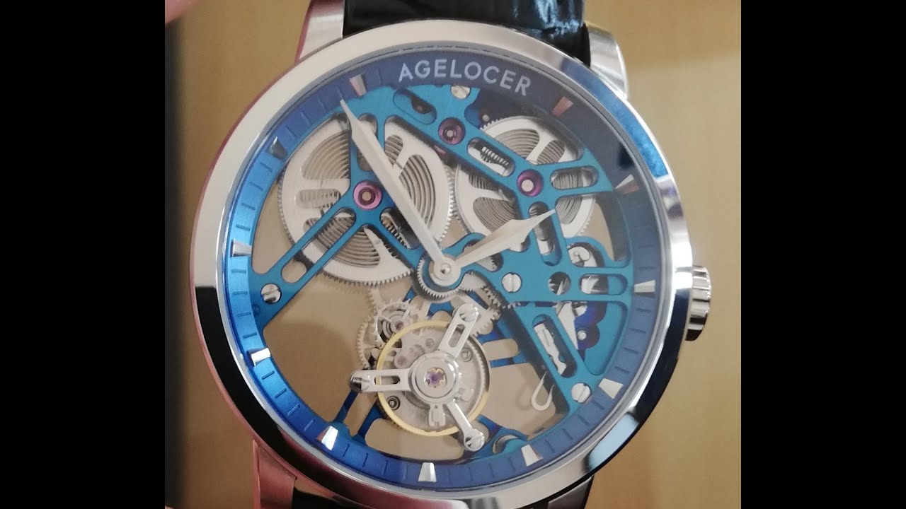 Unboxing & Review:  Agelocer Flying Tourbillon Dress Watch