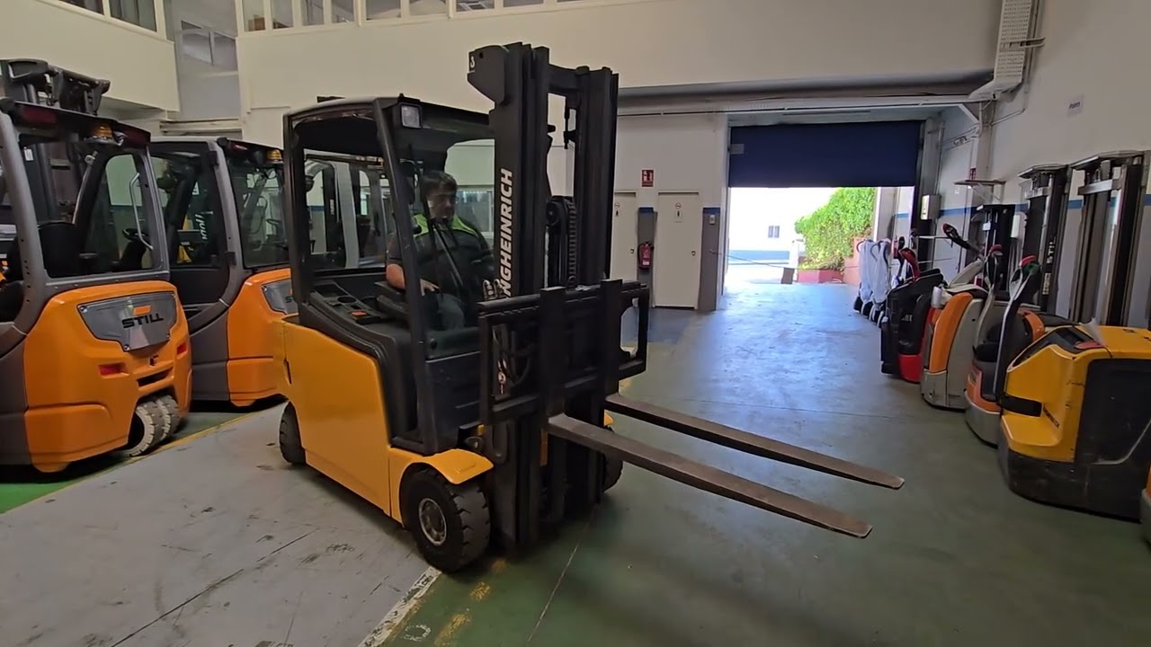 Tecnología alemana 💥que se nota en cada movimiento: conoce la JUNGHEINRICH EFG 316.
