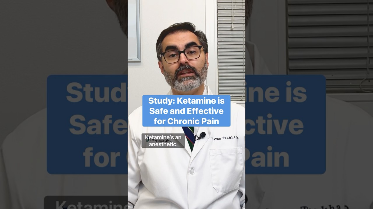 Low-dose ketamine infusions are safe & effective for chronic pain.