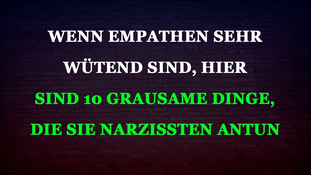 Wenn Empathen wütend sind: 10 unerwartete Wege, wie sie mit Narzissten umgehen