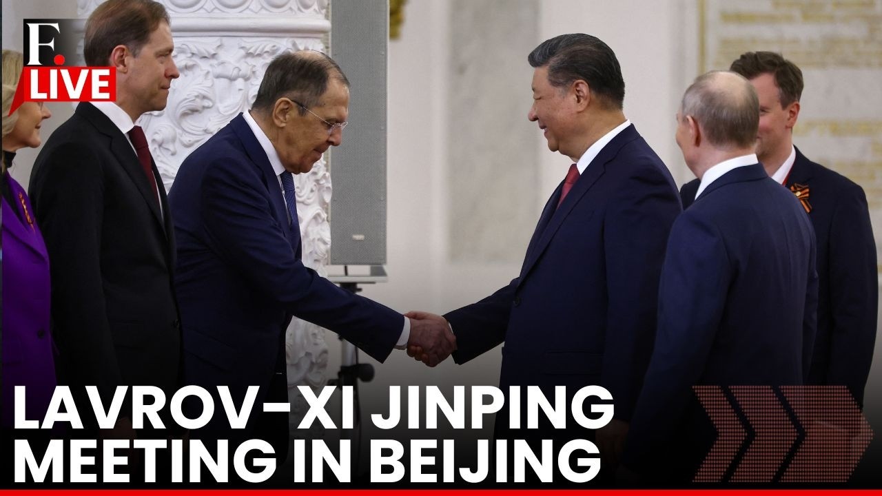 LIVE: Russian Foreign Minister Sergey Lavrov Meets Chinese President Xi Jinping in Beijing | N18G
