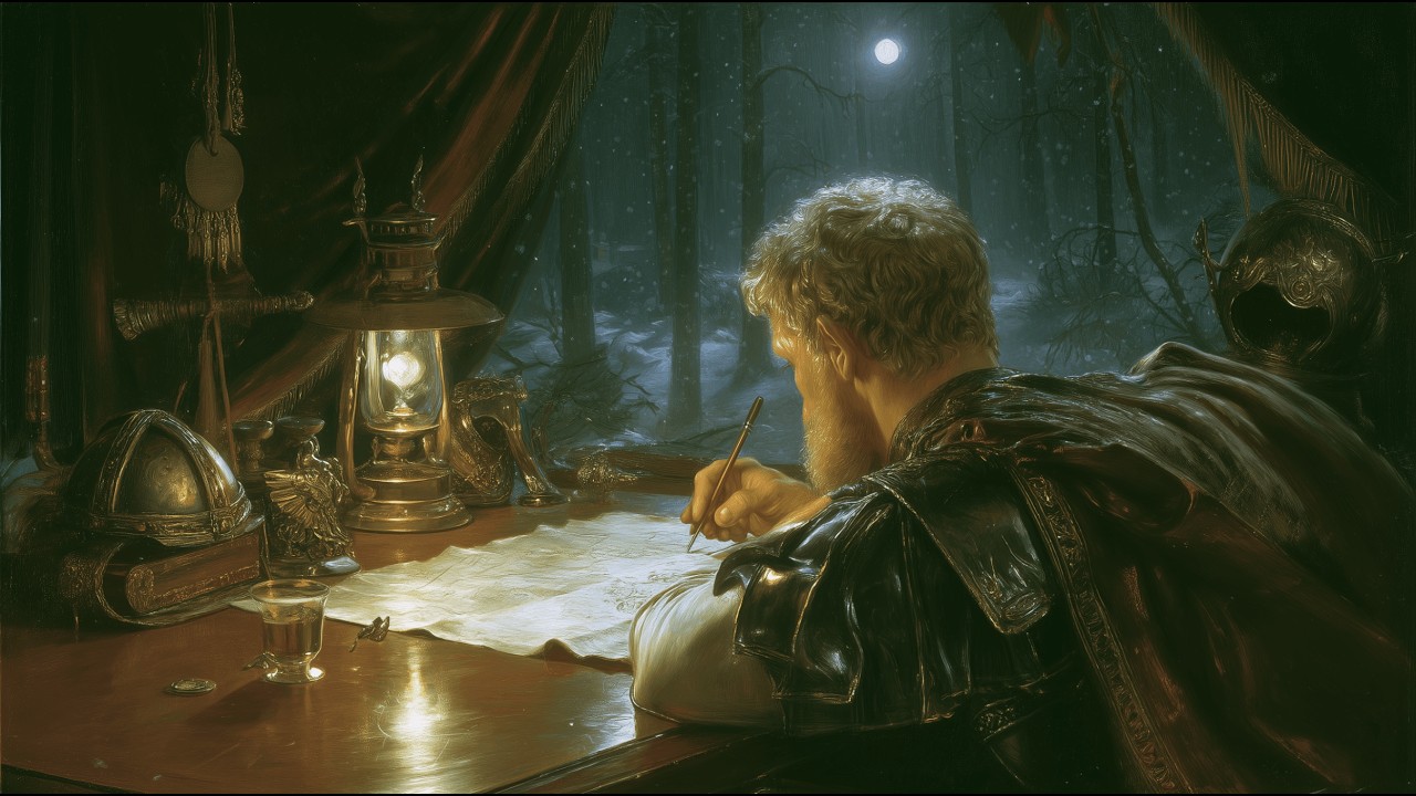 The Night the Emperor Chose Silence | 3 Hours of Germanic Frontier POV Ambience for Stoic Reflection