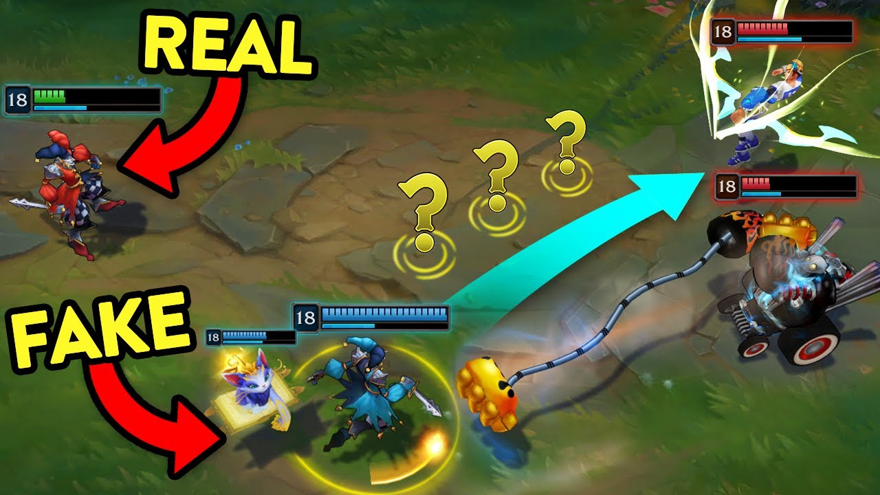 When LOL Players Get TRICKY... 200 IQ MIND GAMES (League of Legends)