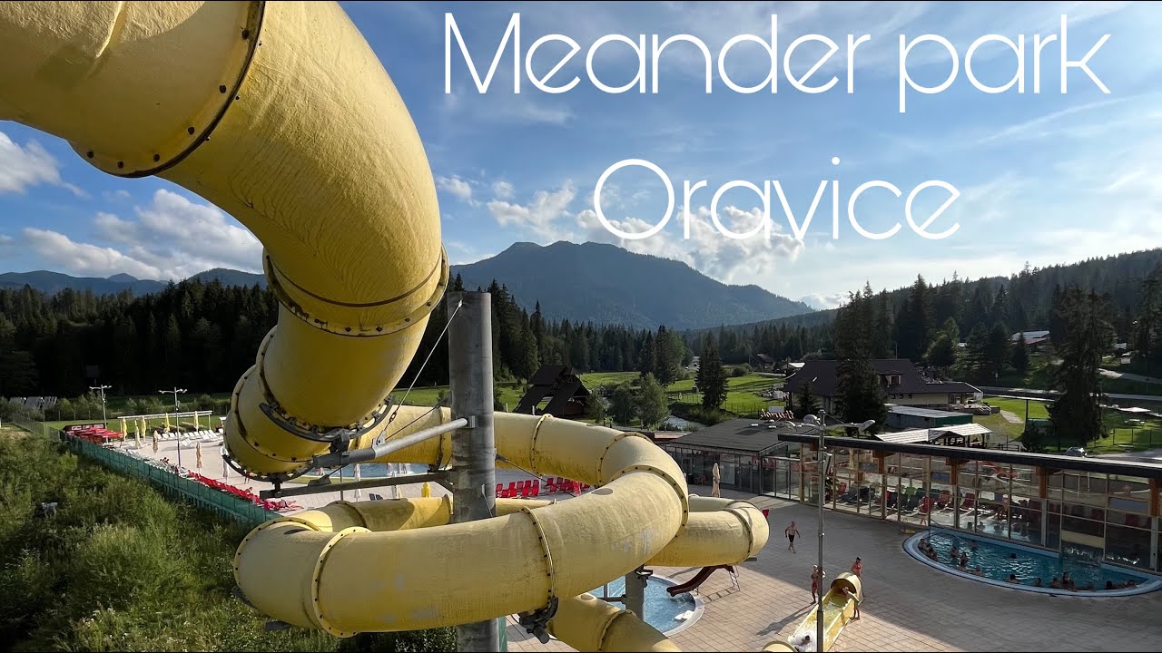 Meander park Oravice - Black hole tobogán