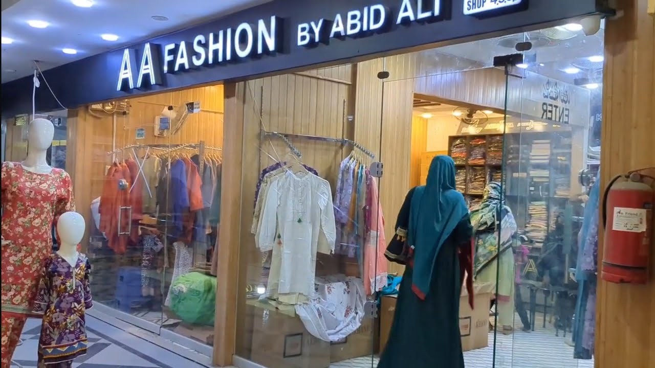  AA collection karimabad new video ||aa collection sale ||aa collection by abid ali|Bari Discount of