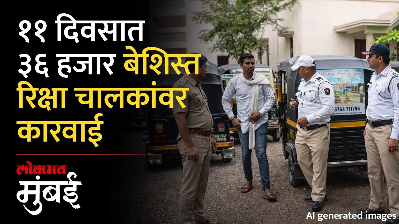 मुजोर रिक्षा चालकांसाठी वाहतूक पोलिसांची विशेष मोहीम | 36,000 Auto Drivers Fined in 11 Days!