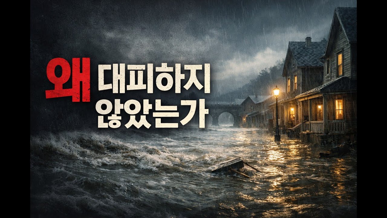 존스타운 대홍수 | 경고는 있었는데, 왜 대피하지 않았는가