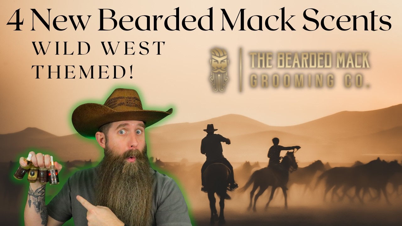4 НОВЫХ аромата в стиле Дикого Запада от The Bearded Mack!