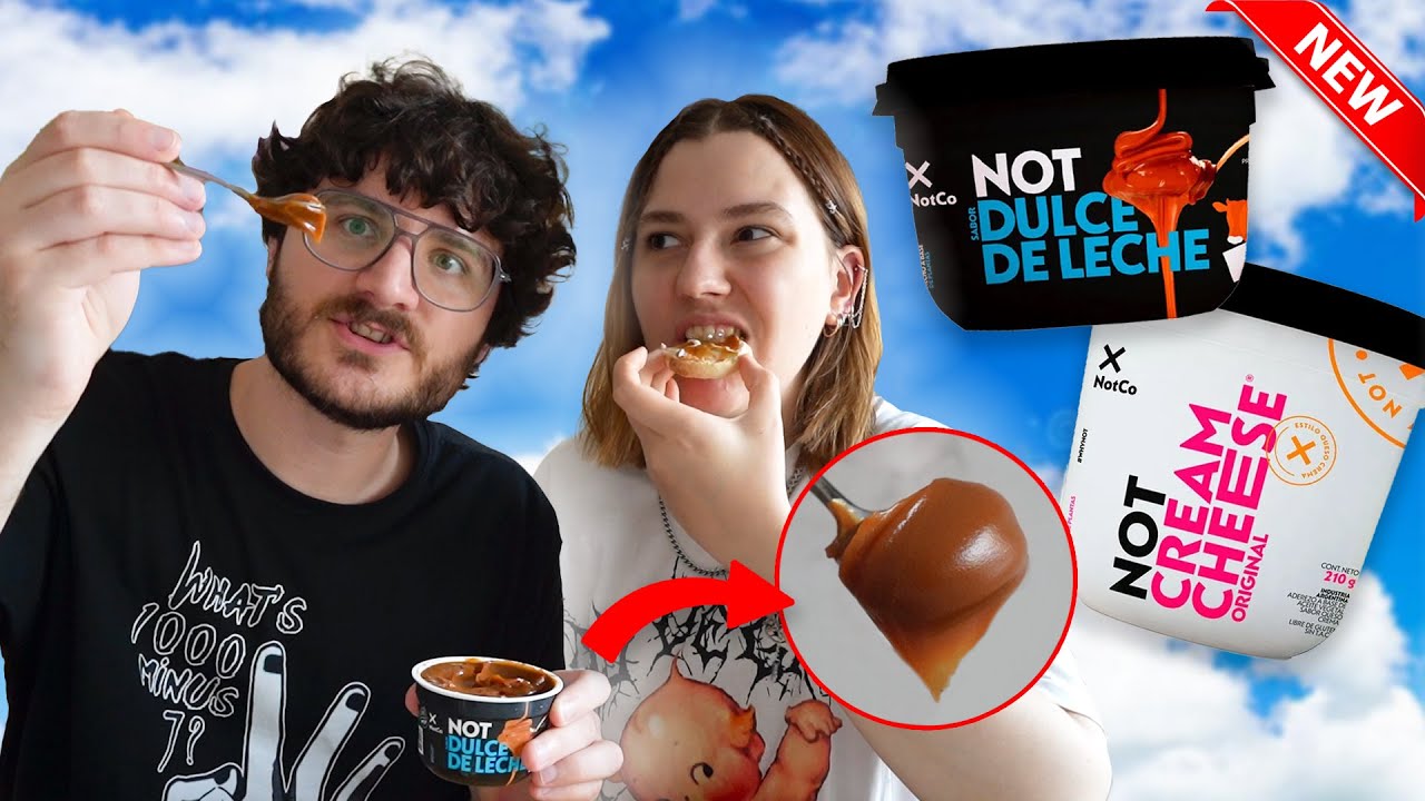 LLEGÓ EL NOT DULCE DE LECHE 🇦🇷🤯 - PROBANDO LO NUEVO DE NOTCO