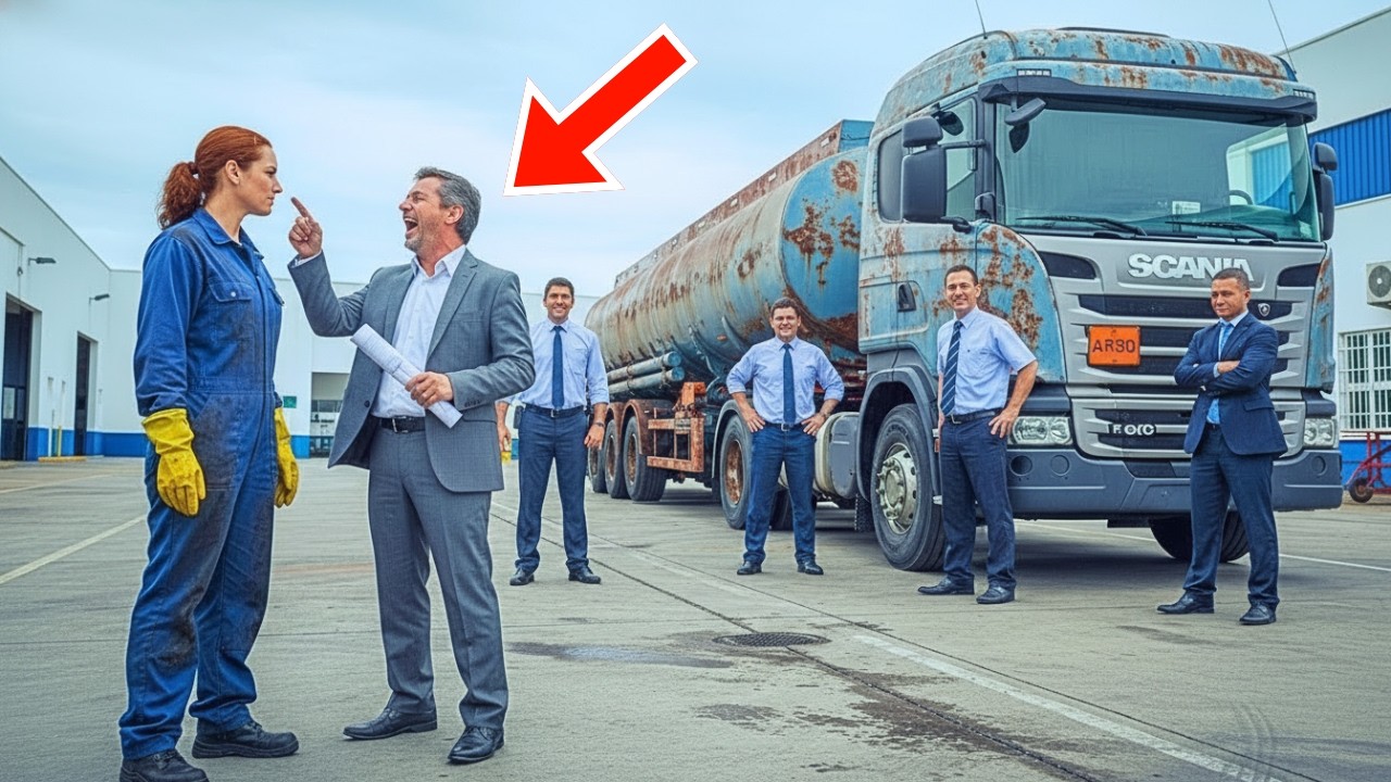 „Ten samochód ciężarowy jest niemożliwy do naprawy”, zapewniali — lecz ten, który sprzątał warsztat,