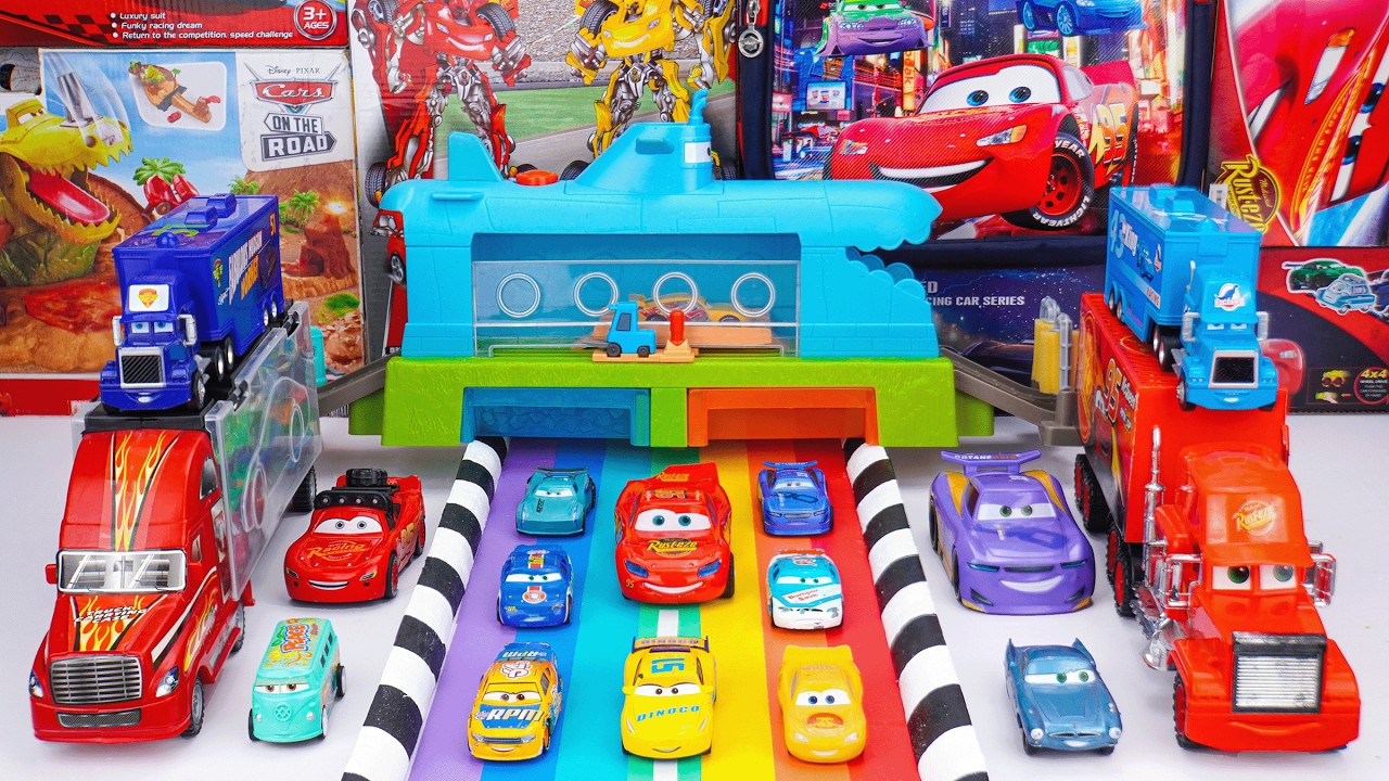 Disney Pixar Cars Unboxing Review | Disney Cars Monster Truck Toy Cars Unboxing