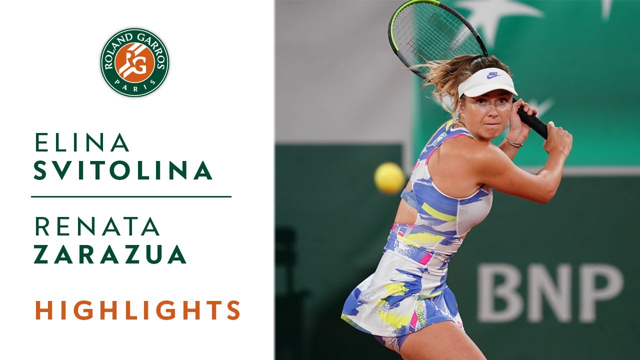 Elina Svitolina vs Renata Zarazua - Round 2 Highlights I Roland-Garros 2020