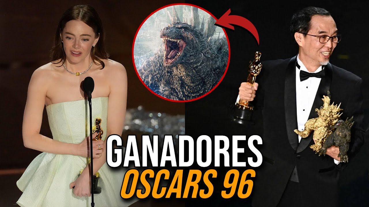 TODOS LOS GANADORES DE LOS OSCARS 2024 EN 5 MINUTOS