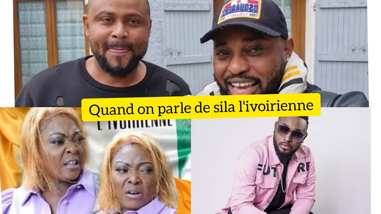 SILA  L'IVOIRIENNE RETOUR DE DOUTCHE  A FRANCE AVEC CANTON  MIKE LA DUCHESSE