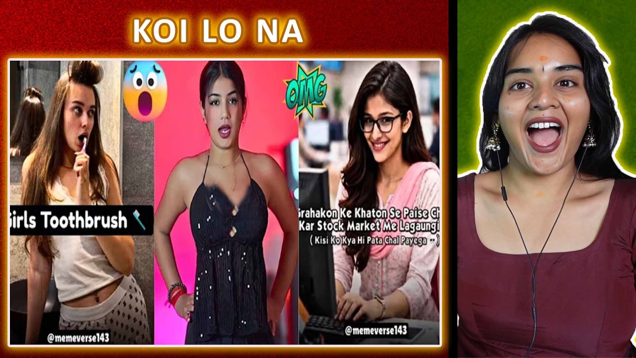 Dank Indian Memes REACTION | Indian Dank Memes |  rowdy RELOAD | Neha M.