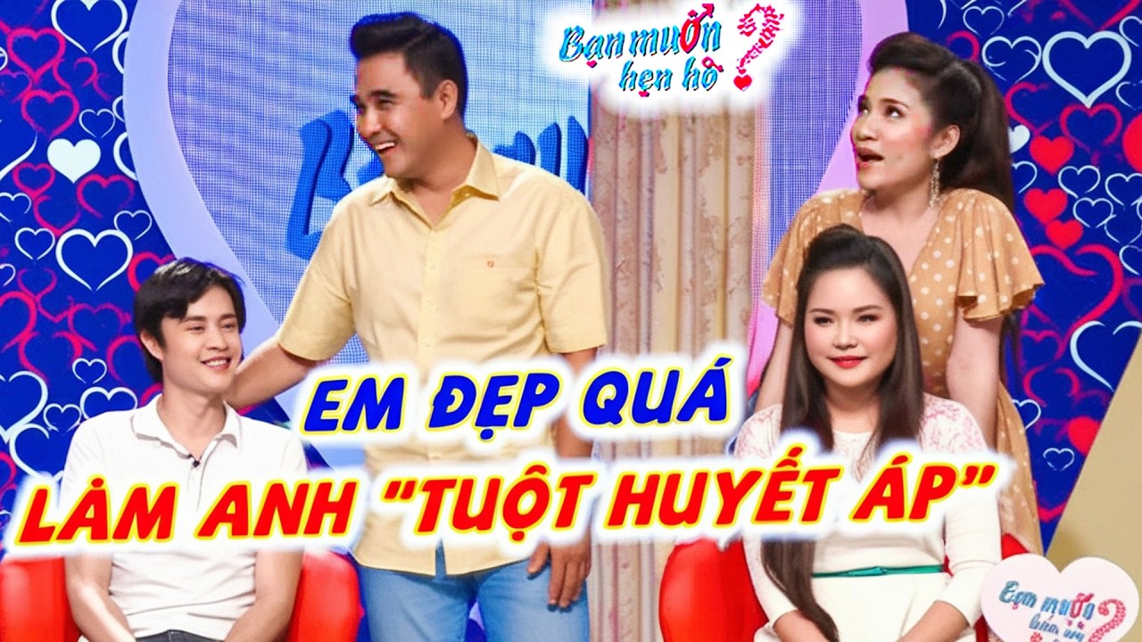 Chàng nhát gái run rẩy trước bạn gái quá xinh, Quyền Linh Cát Tường cười nghiêng ngả | BMHH