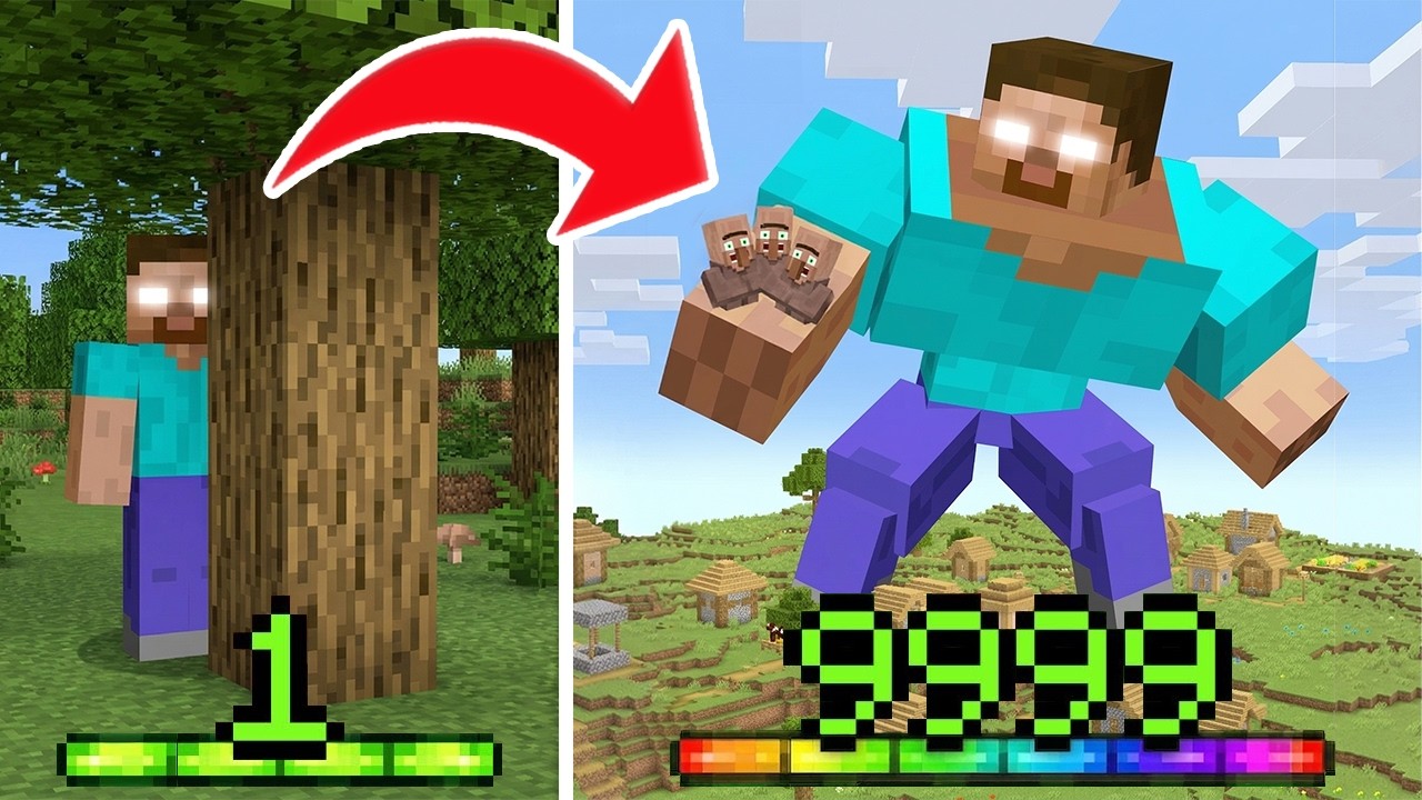 MINECRAFT, ALE EXP TO EWOLUCJA HEROBRINE!