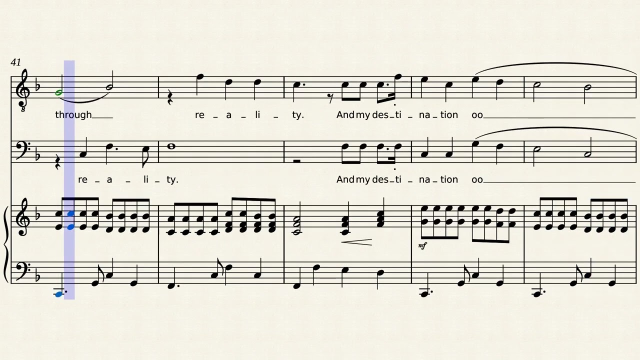 I have a dream - Ténor - mit Klavier