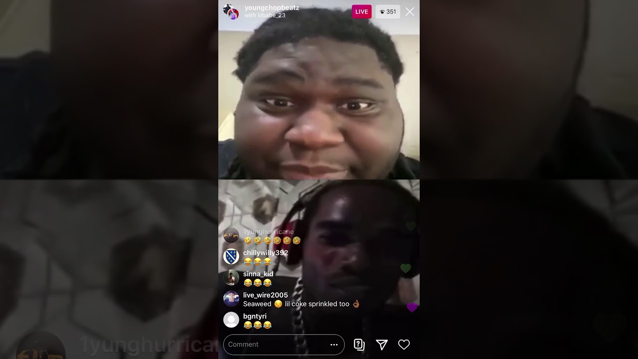YOUNG CHOP TROLLS FAN ON INSTAGRAM LIVE AND GETS PISSED ASF
