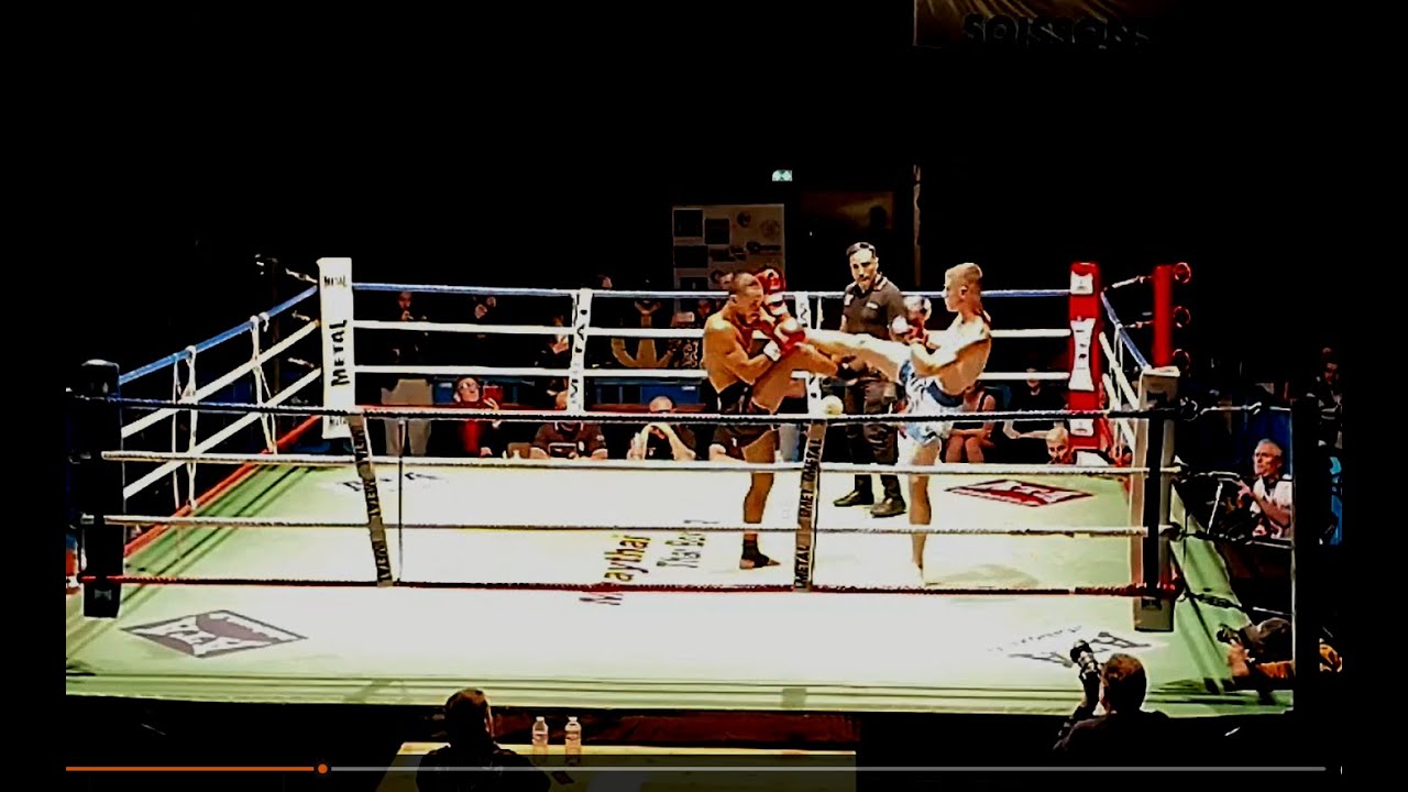 Boxe K1 pro Guillaume PARIETTI vs Hicham DARI  The Fight of CLOVIS 3 Pierre Lenoble report