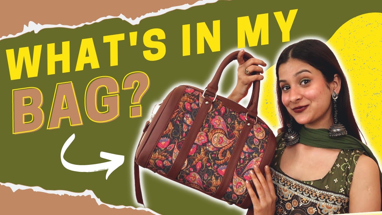 What's In My Bag *Wedding/ Travel Edition* ft. Zouk | Chillbee
