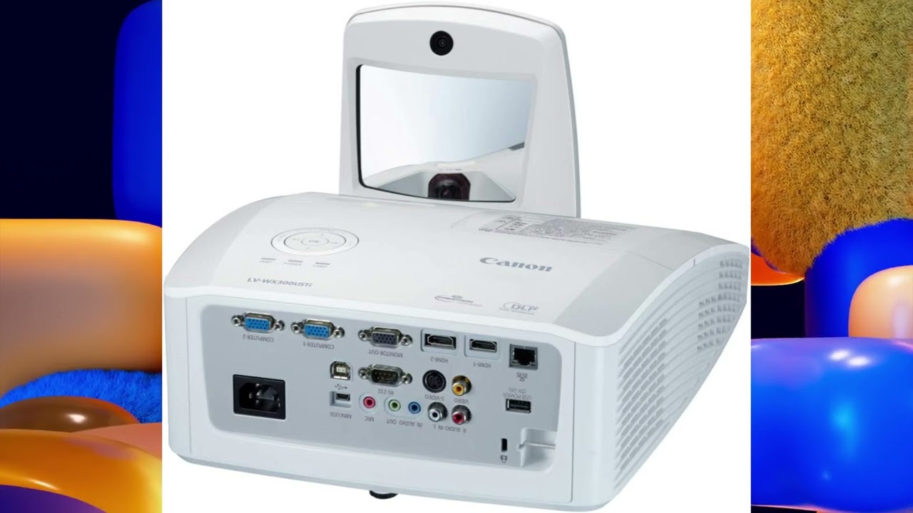 Canon LV-WX300 Projector Unboxing & Demo | Bright & Compact Business Projector