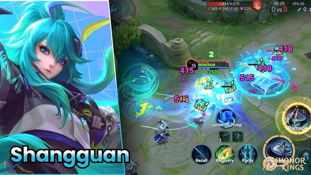 Shangguan｜Legendary Skin｜Mirage Writer Themed Skin｜Honor of Kings CN