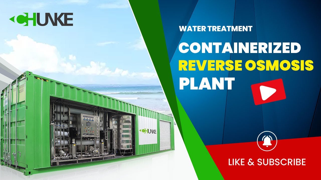 400m3 per day Containerized Mobile Reverse Osmosis Water Treatment Equipment | RO Plant in Container