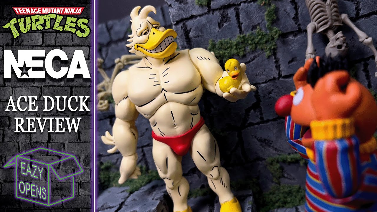 Neca Archie TMNT Adventures Comic Ace Duck Action Figure Toy Review