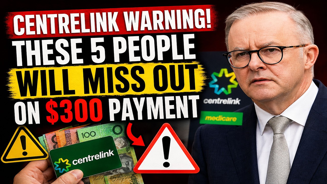 🚨 Centrelink WARNING: These 5 People Will Miss Out on $300 Payment &ndash; Check Now!