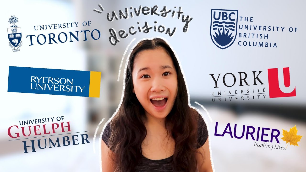 CANADIAN UNIVERSITY DECISION REVEAL + APPLICATION EXPERIENCE (UofT, UBC, York, Ryerson + more)