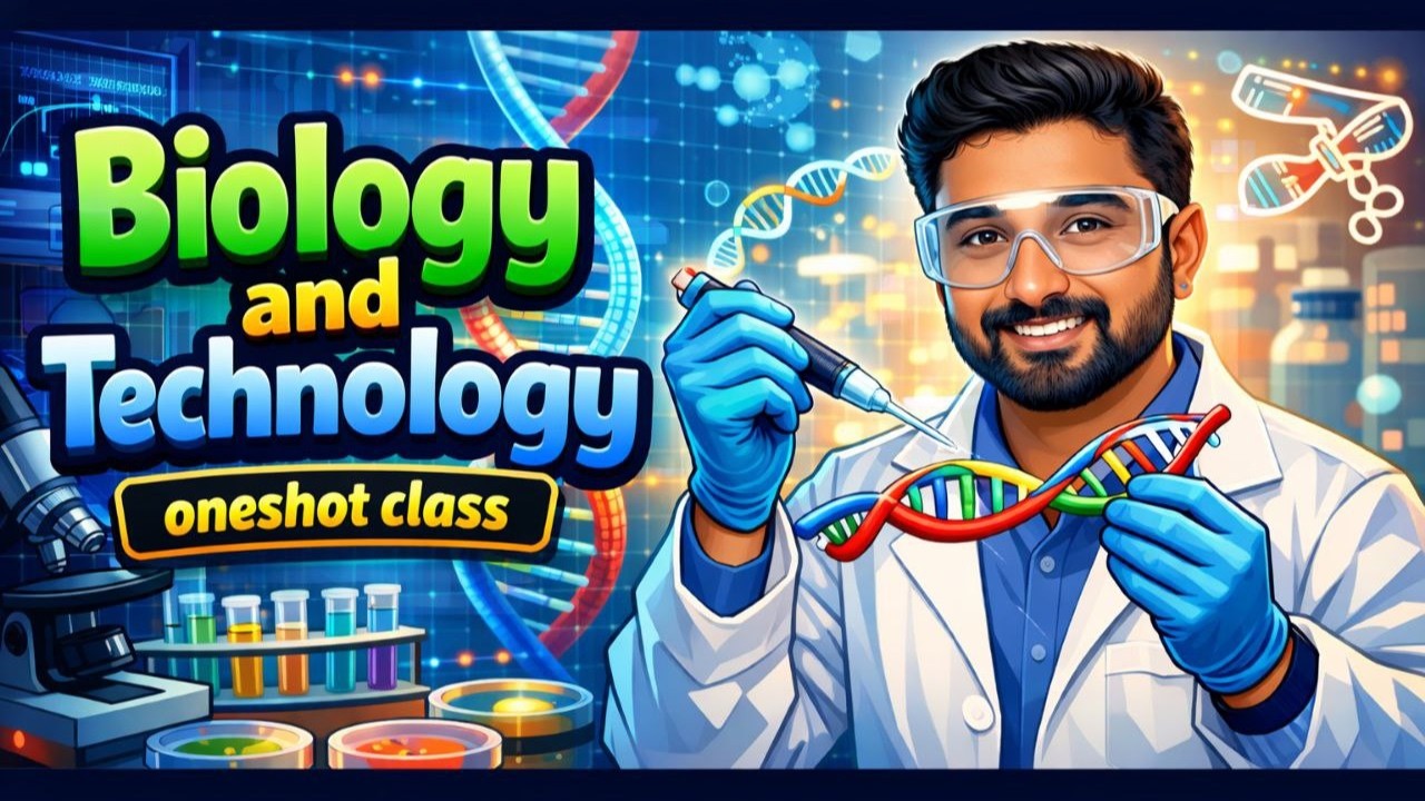 Biology and Technology| chapter 6 full chapter oneshot revision  biology  sslc 2025