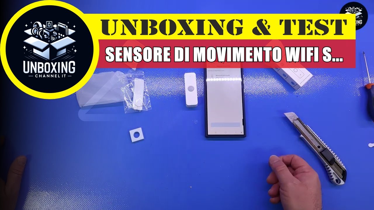 Sensore di movimento WiFi intelligente con Smart Home, funziona con Alexa Echo