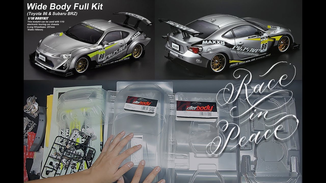 KILLERBODY SUBARU BRZ WIDE BODY FULL KIT B MUSIC VDO REVIEW BY RACEINPEACE