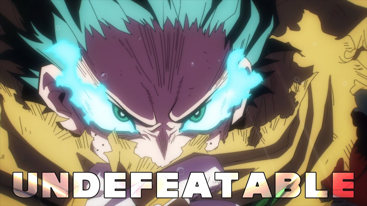 My Hero Academia AMV - Undefeatable (Sonic Frontiers)