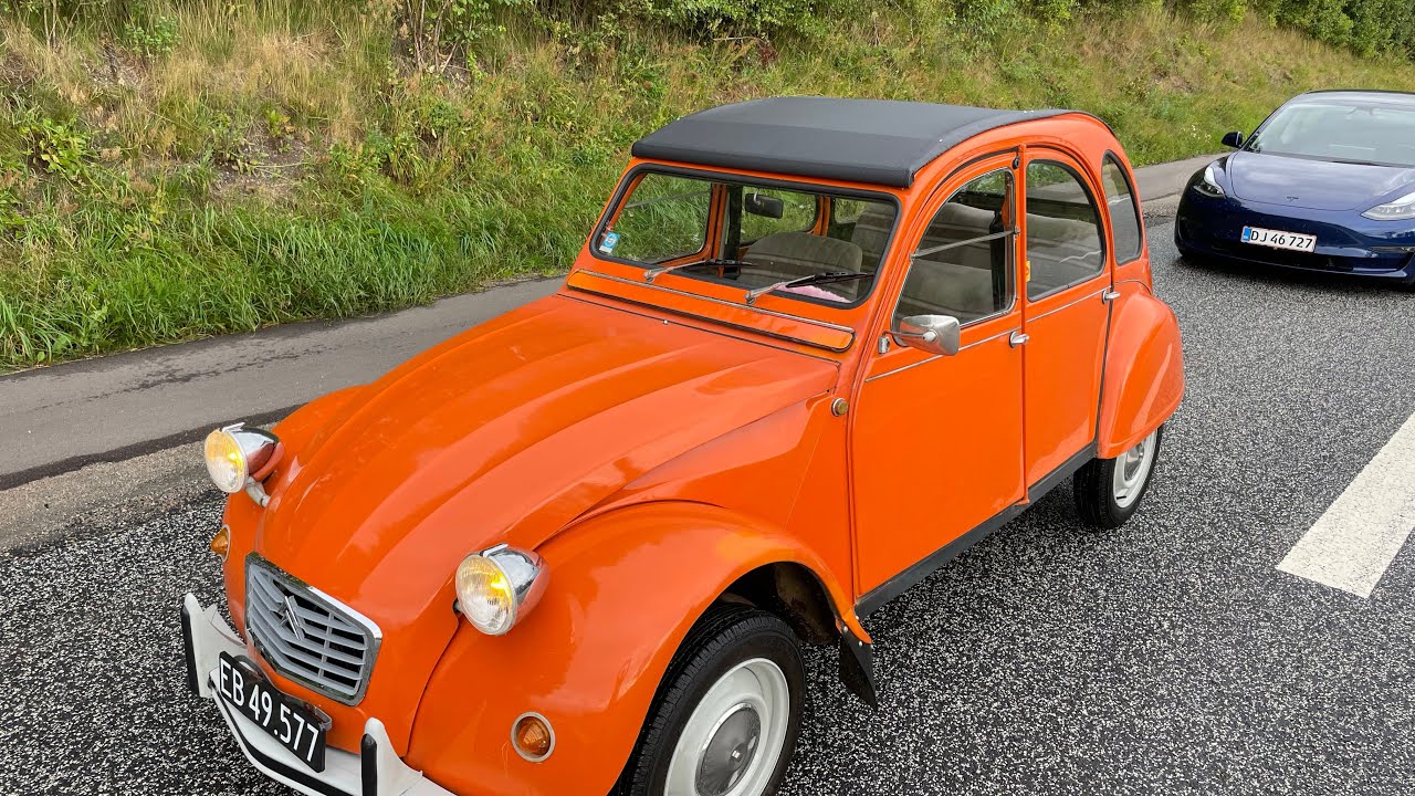 Citroën 2CV4 (1976) Cold start