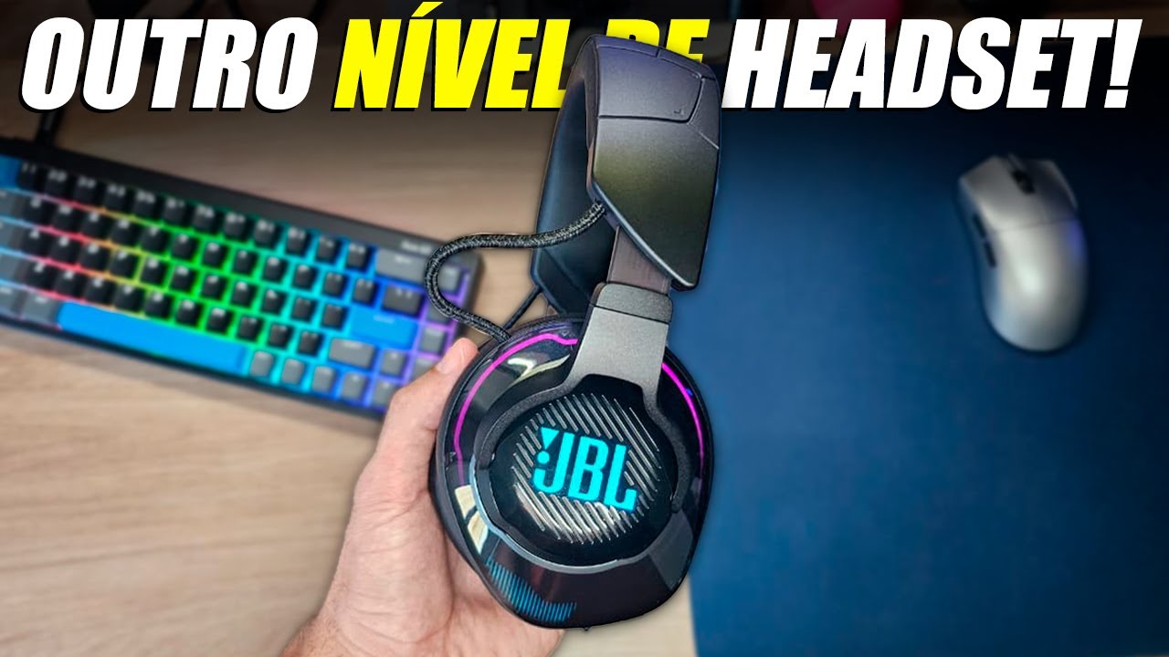 TEM FUNÇÃO PRA CARAMBA!!! JBL Quantum 910 Wireless, o Headset mais completo do mercado!