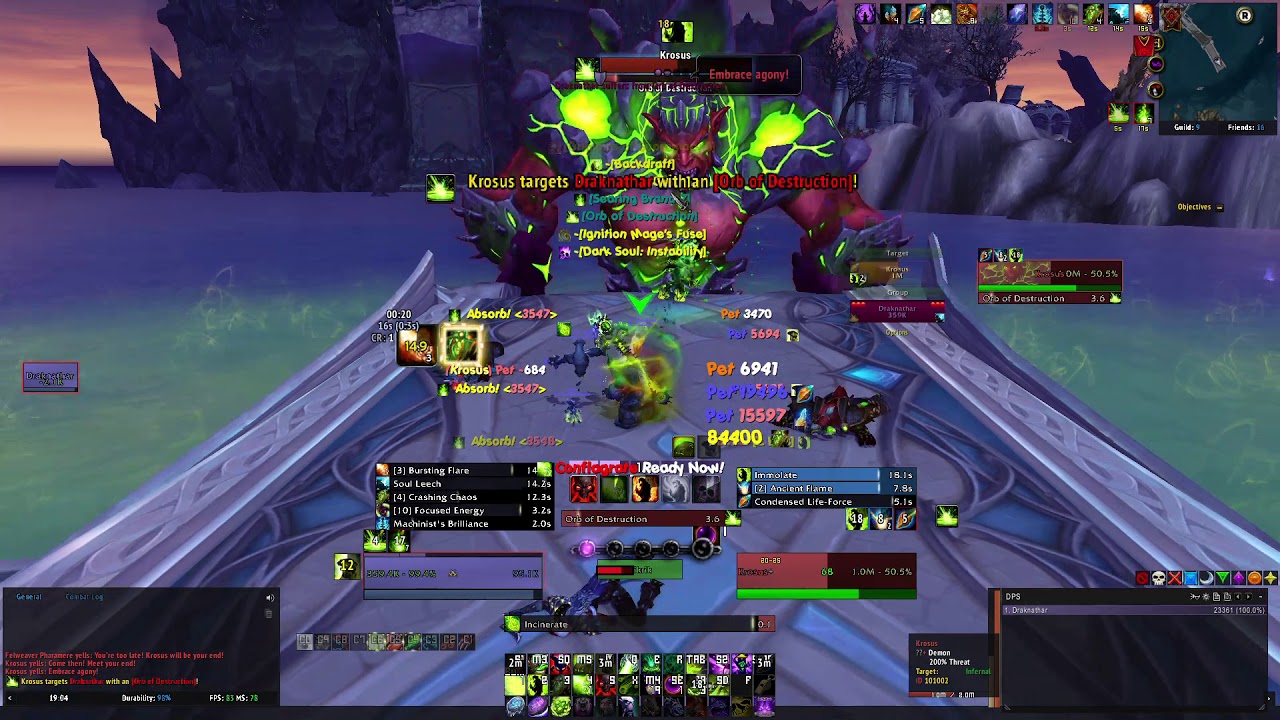 How to solo: Krosus Nighthold Heroic