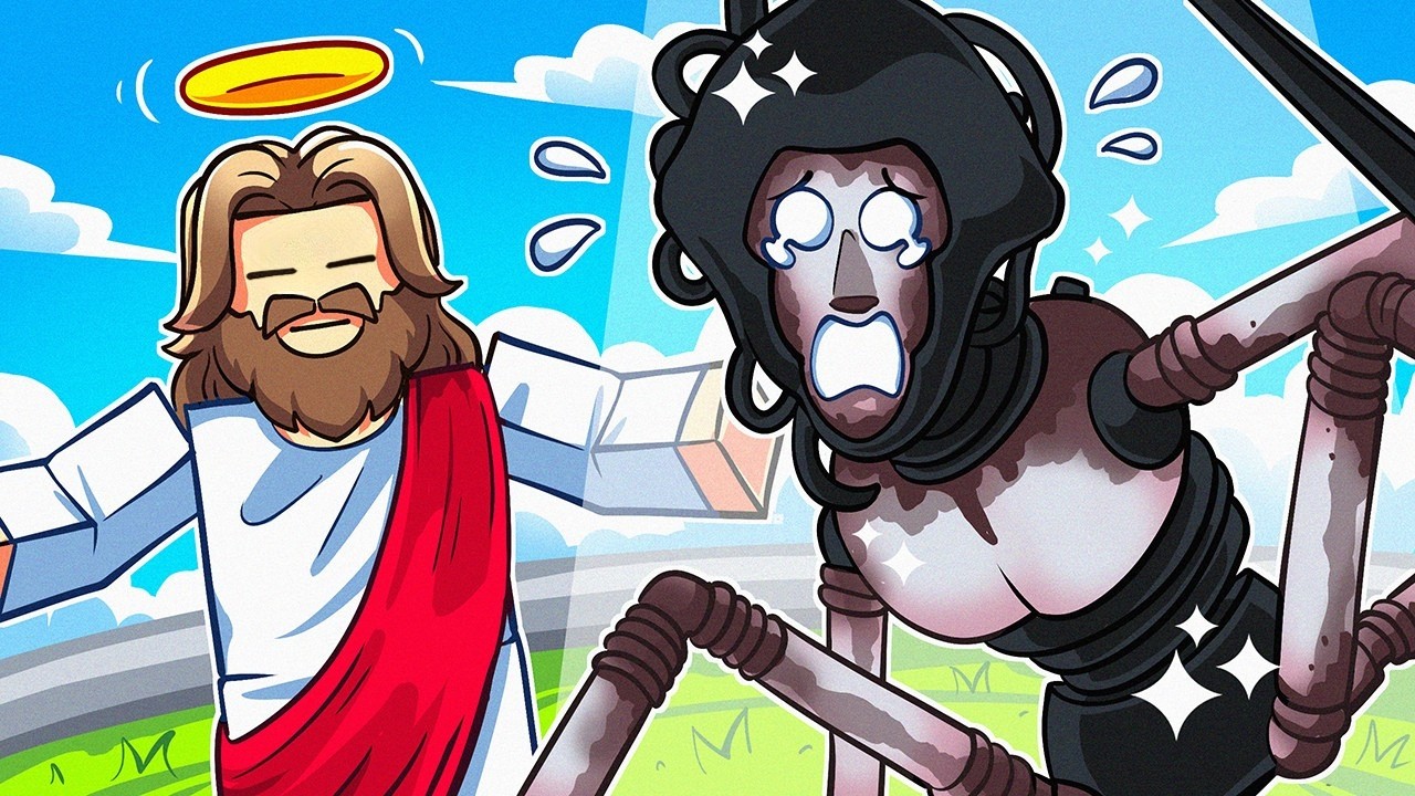 ТРОЛЛЮ игроков в Roblox в образе ИИСУСА с помощью АДМИН-КОМАНД